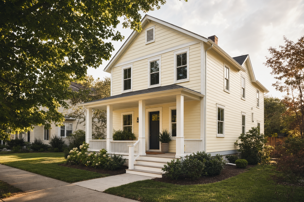Ice by Benjamin Moore on exterior