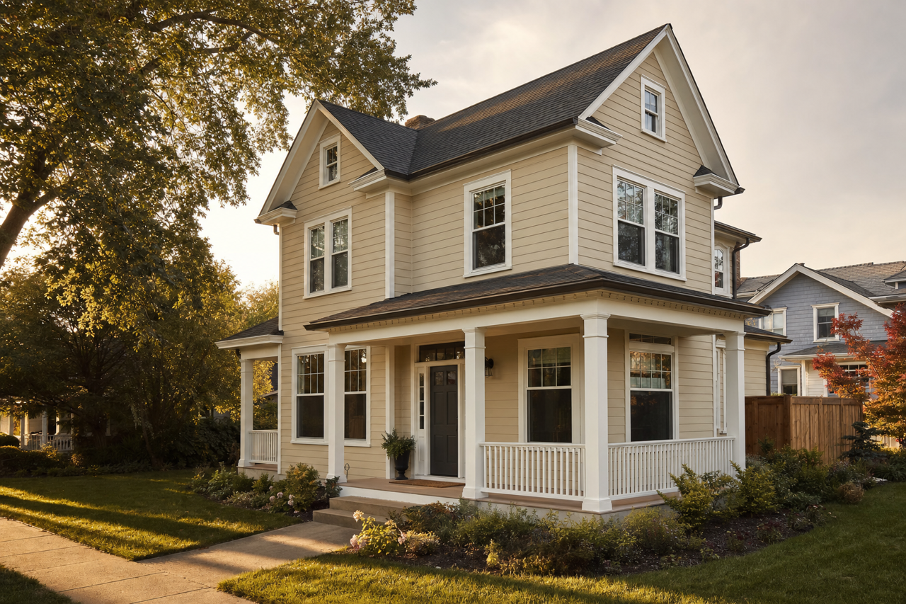 Make by Benjamin Moore on exterior