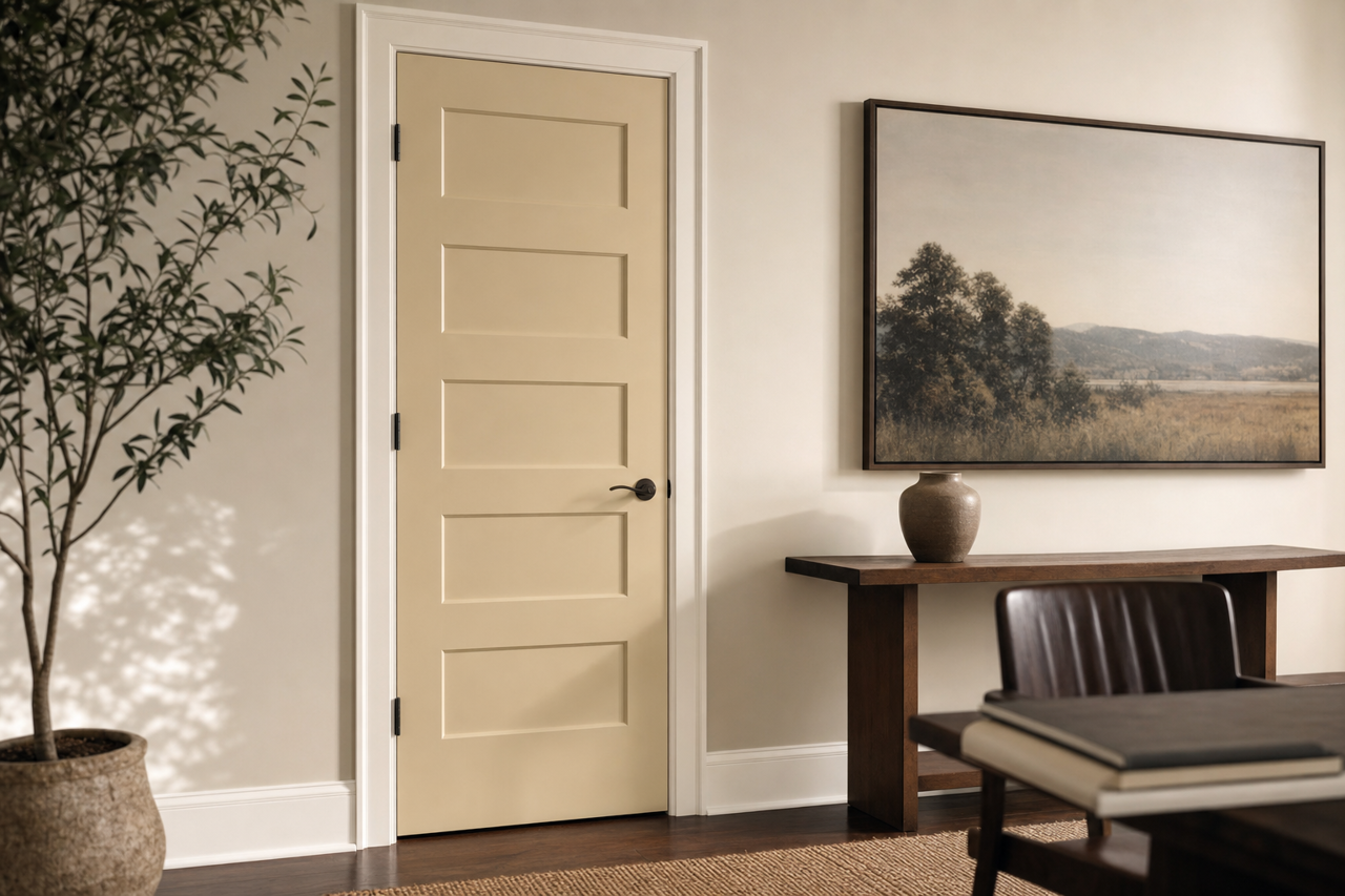Make by Benjamin Moore on interior-doors