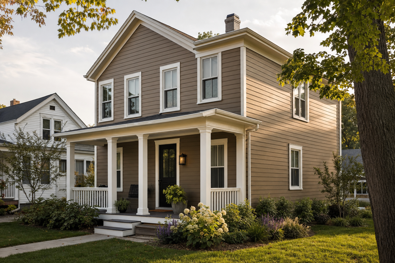 Hope by Benjamin Moore on exterior