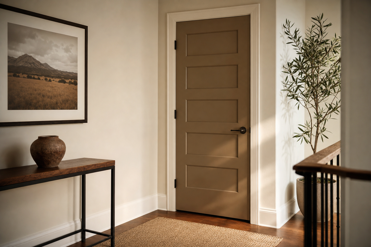 Hope by Benjamin Moore on interior-doors
