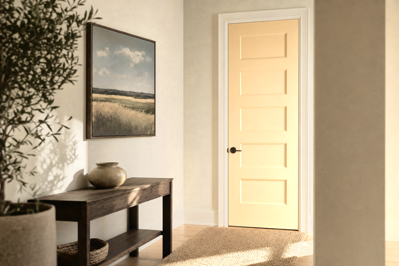 From by Benjamin Moore on interior-doors