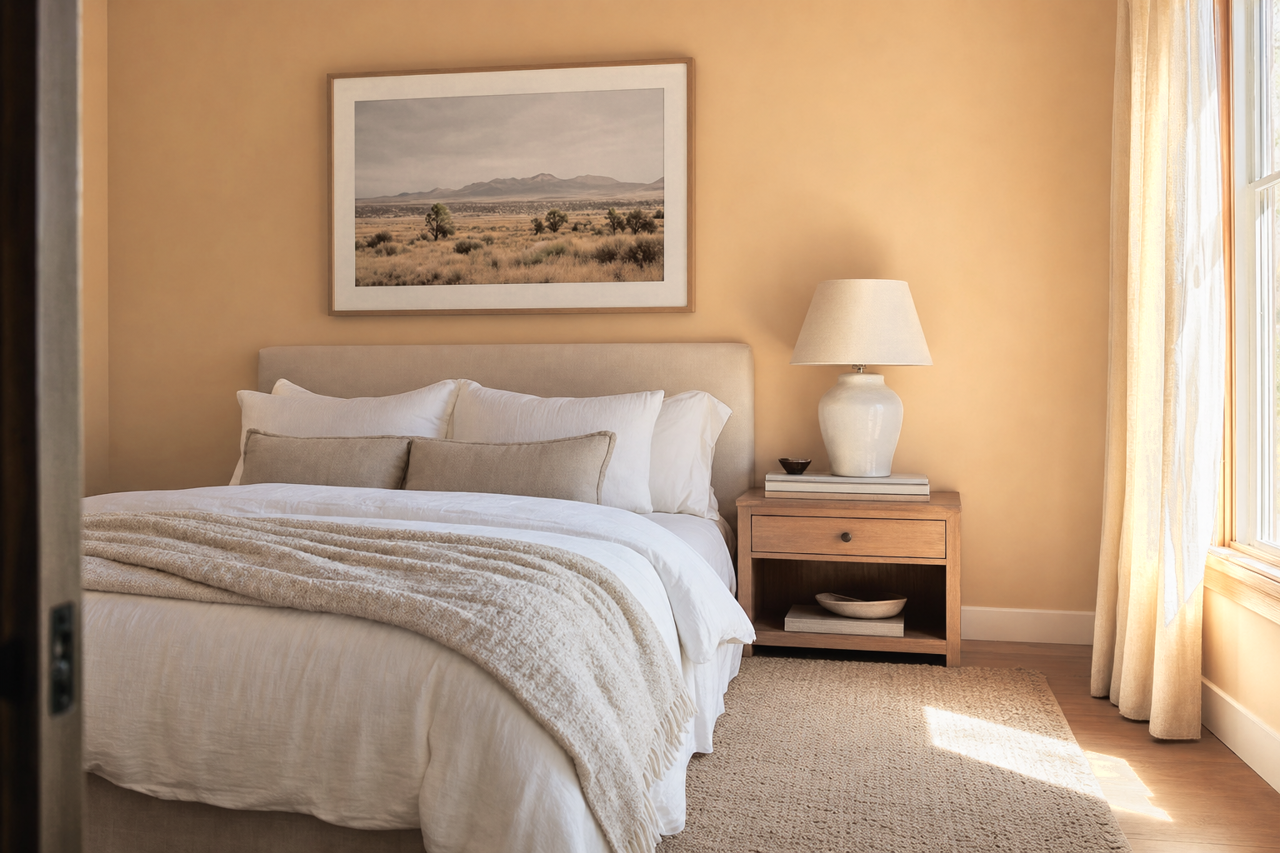 Natural by Benjamin Moore on interiors