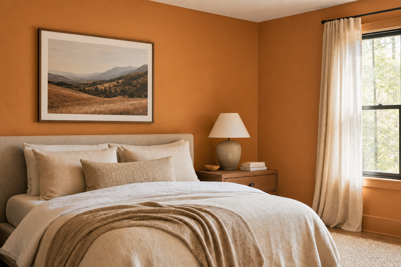 Byzantine by Benjamin Moore on interiors
