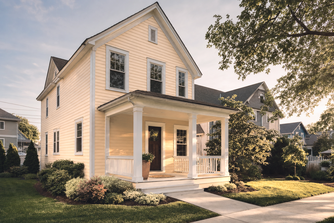 Face by Benjamin Moore on exterior