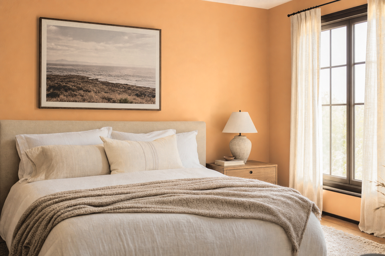 Approaching by Benjamin Moore on interiors