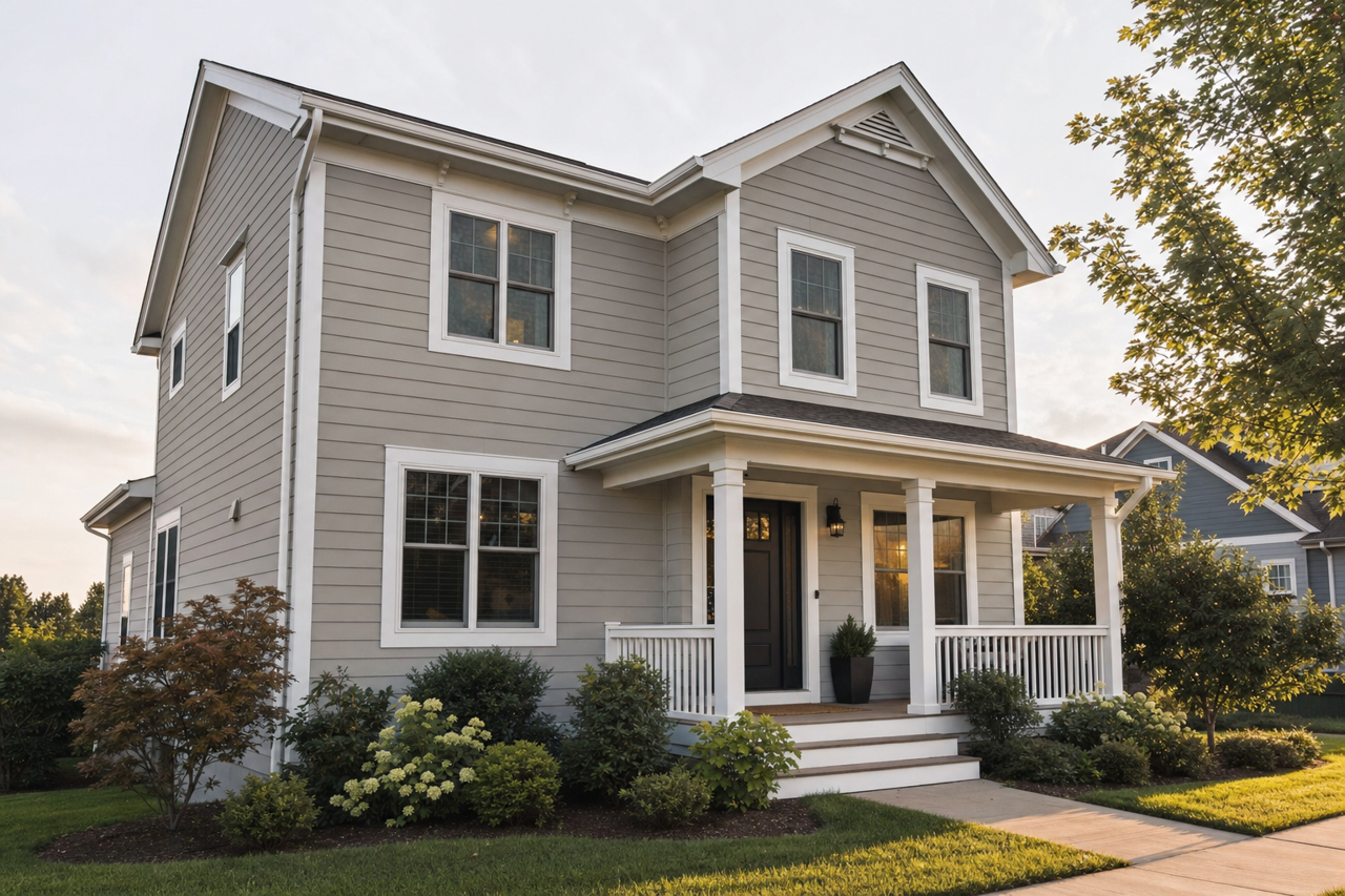 Vintage by Benjamin Moore on exterior