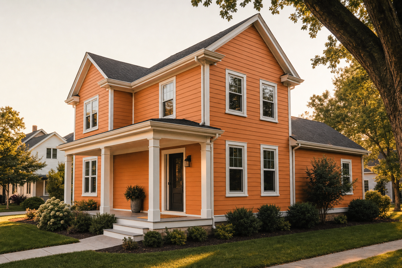 Peruvian by Benjamin Moore on exterior