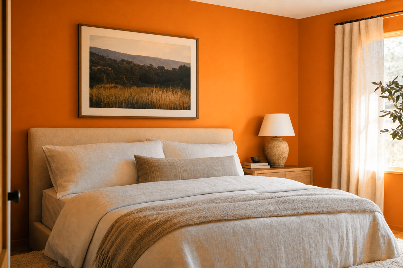 14 by Benjamin Moore on interiors
