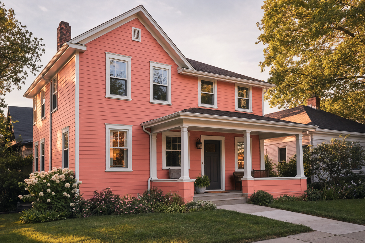 Tropical by Benjamin Moore on exterior