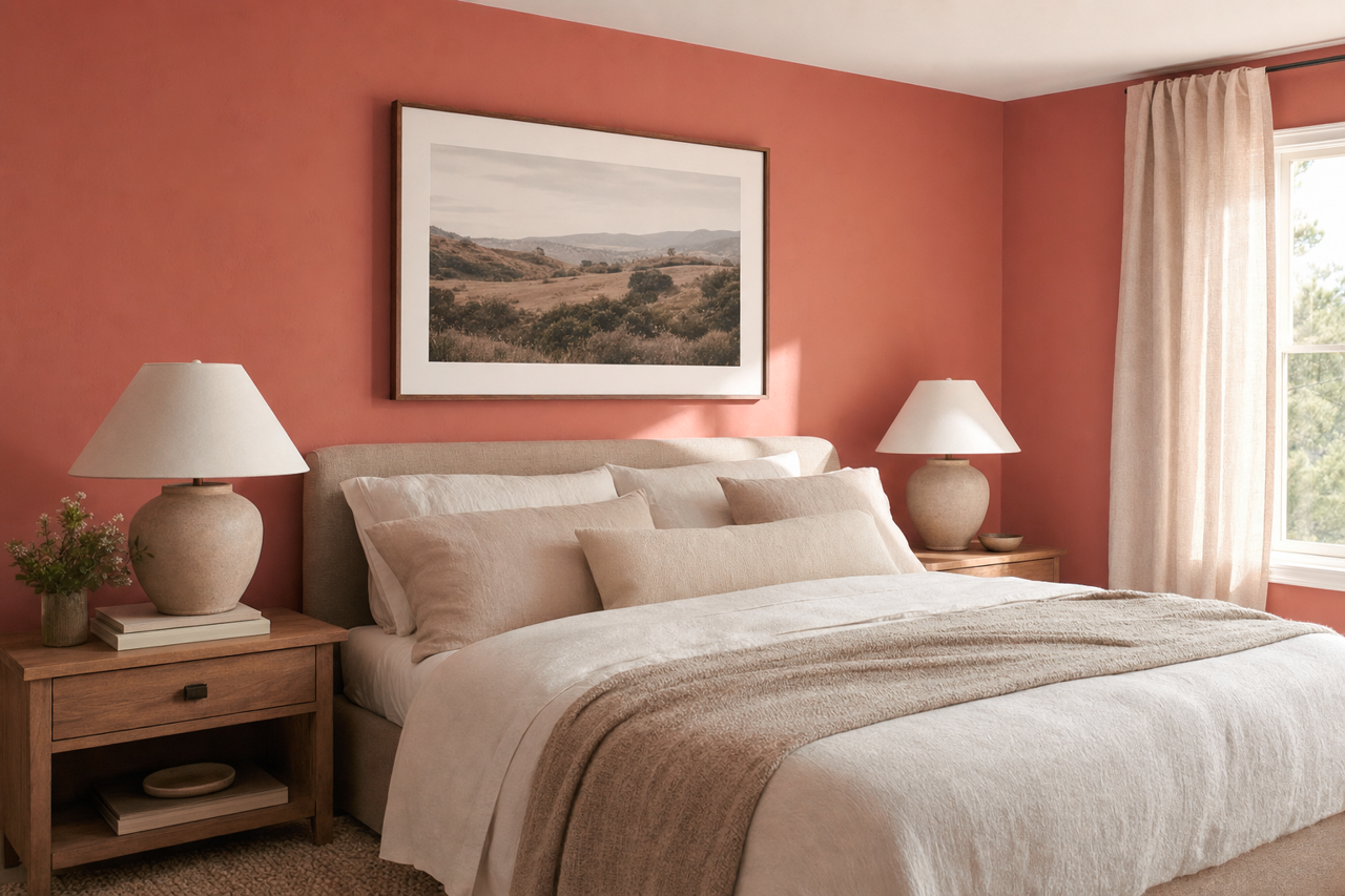 Canyon by Benjamin Moore on interiors