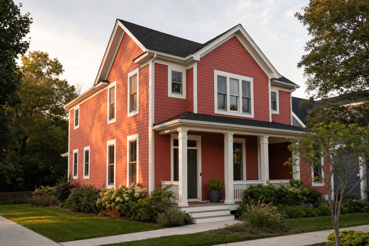 Egyptian by Benjamin Moore on exterior