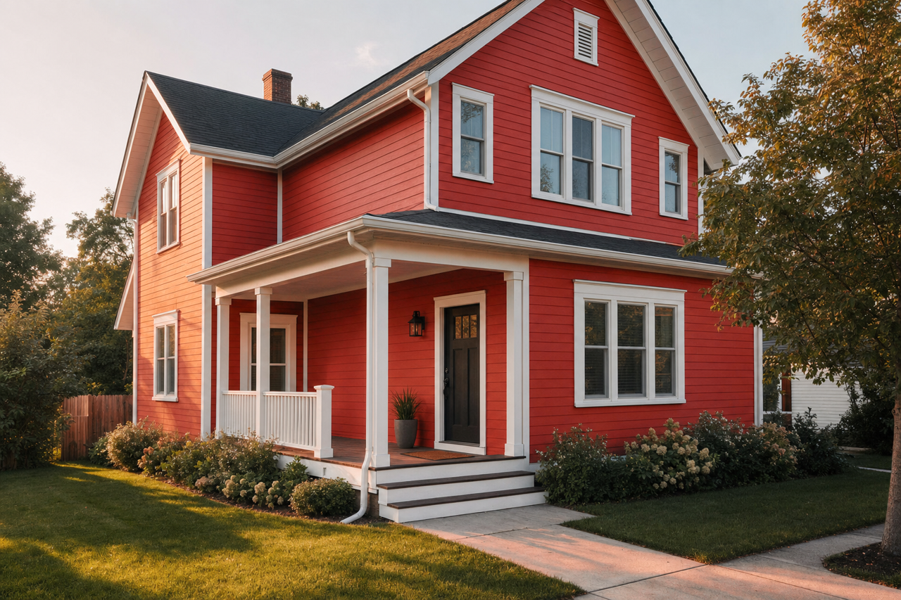 Paper by Benjamin Moore on exterior
