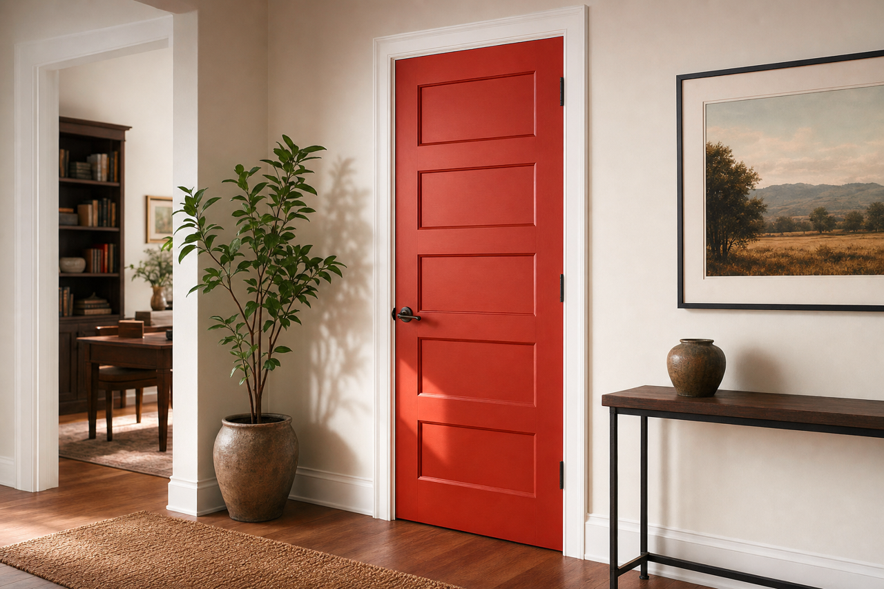 Paper by Benjamin Moore on interior-doors
