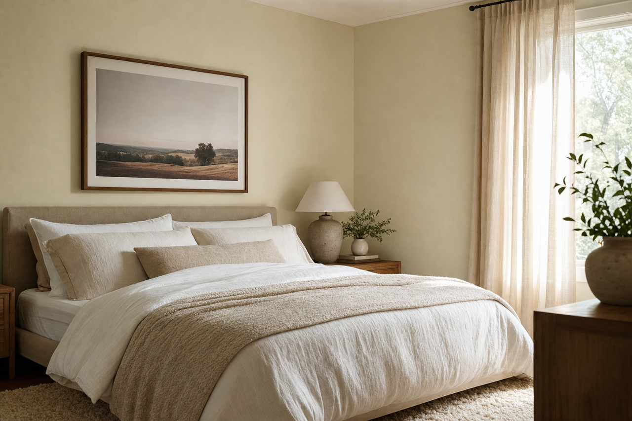 Doily by Benjamin Moore on interiors