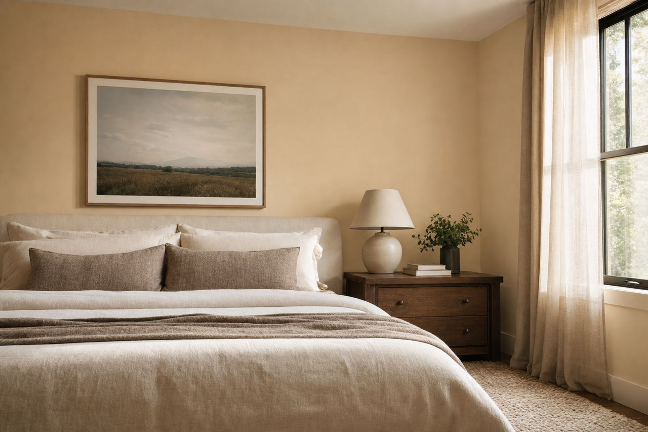 Skipping by Benjamin Moore on interiors