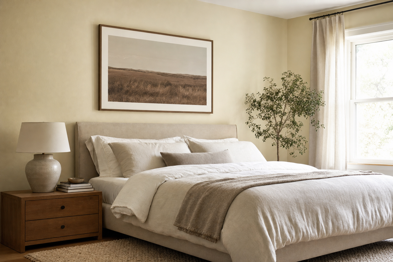 Plaster by Benjamin Moore on interiors