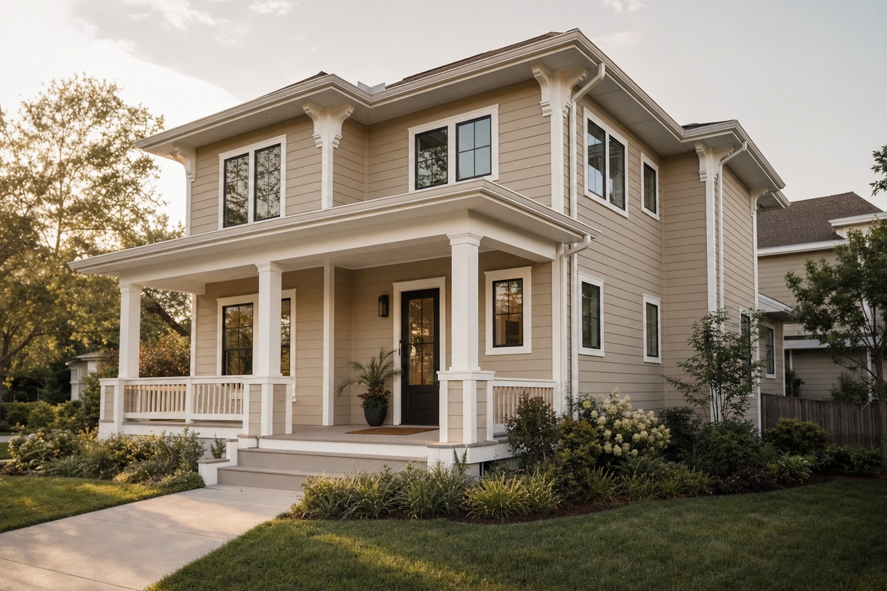 Rocky by Benjamin Moore on exterior