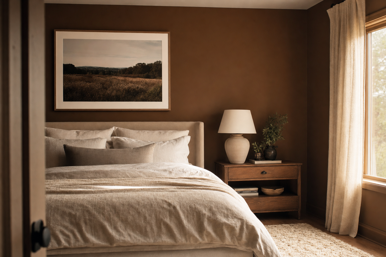 Café by Benjamin Moore on interiors