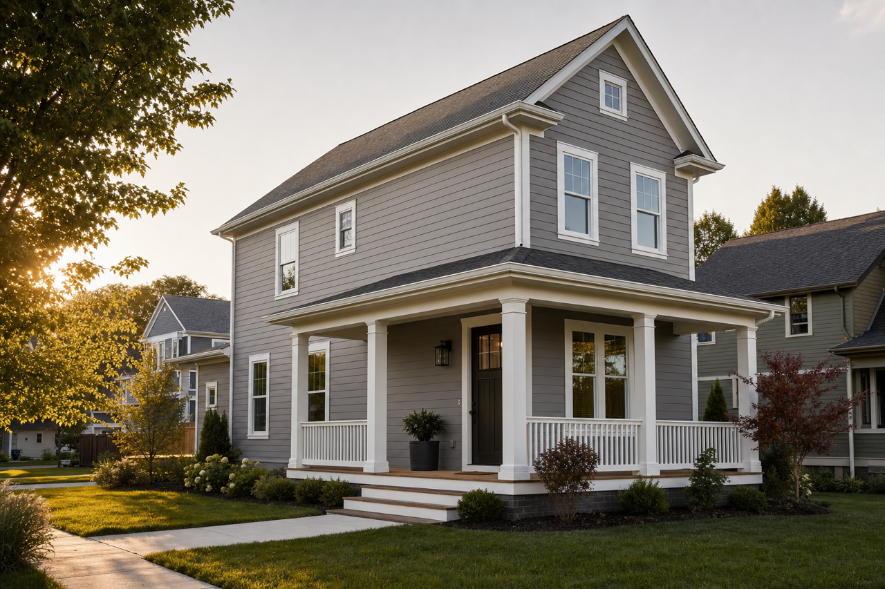 Wool by Benjamin Moore on exterior