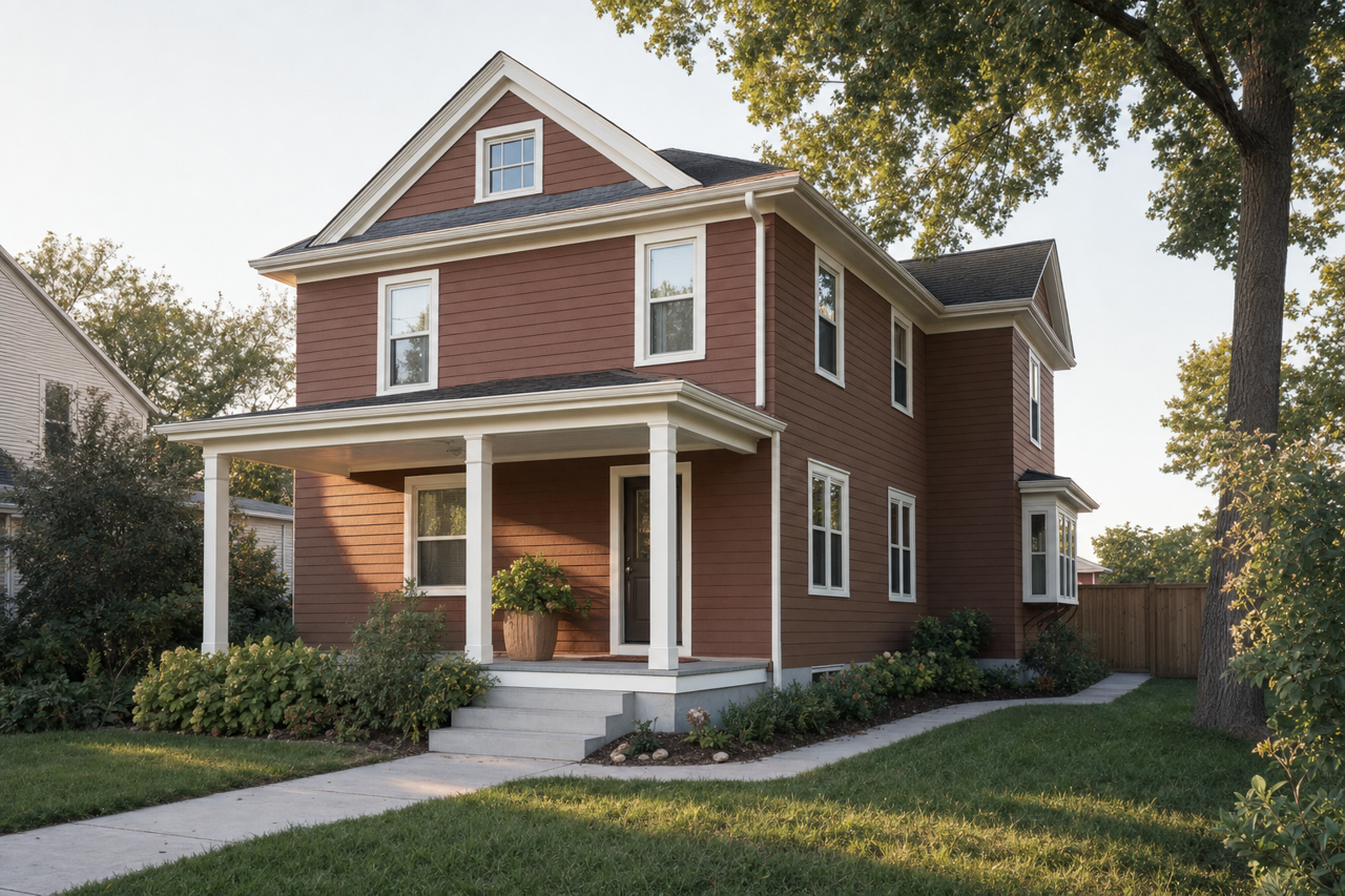 Riding by Benjamin Moore on exterior
