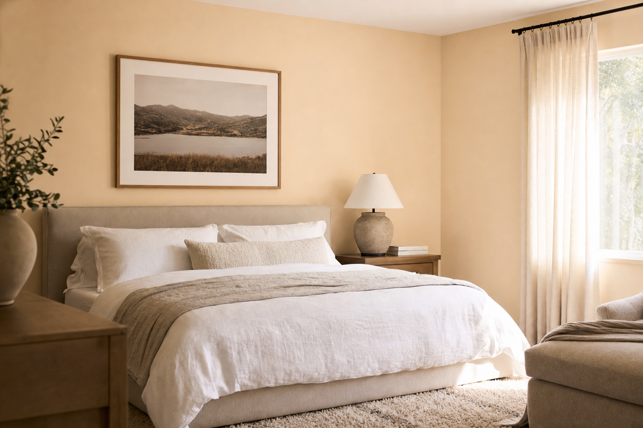 First by Benjamin Moore on interiors