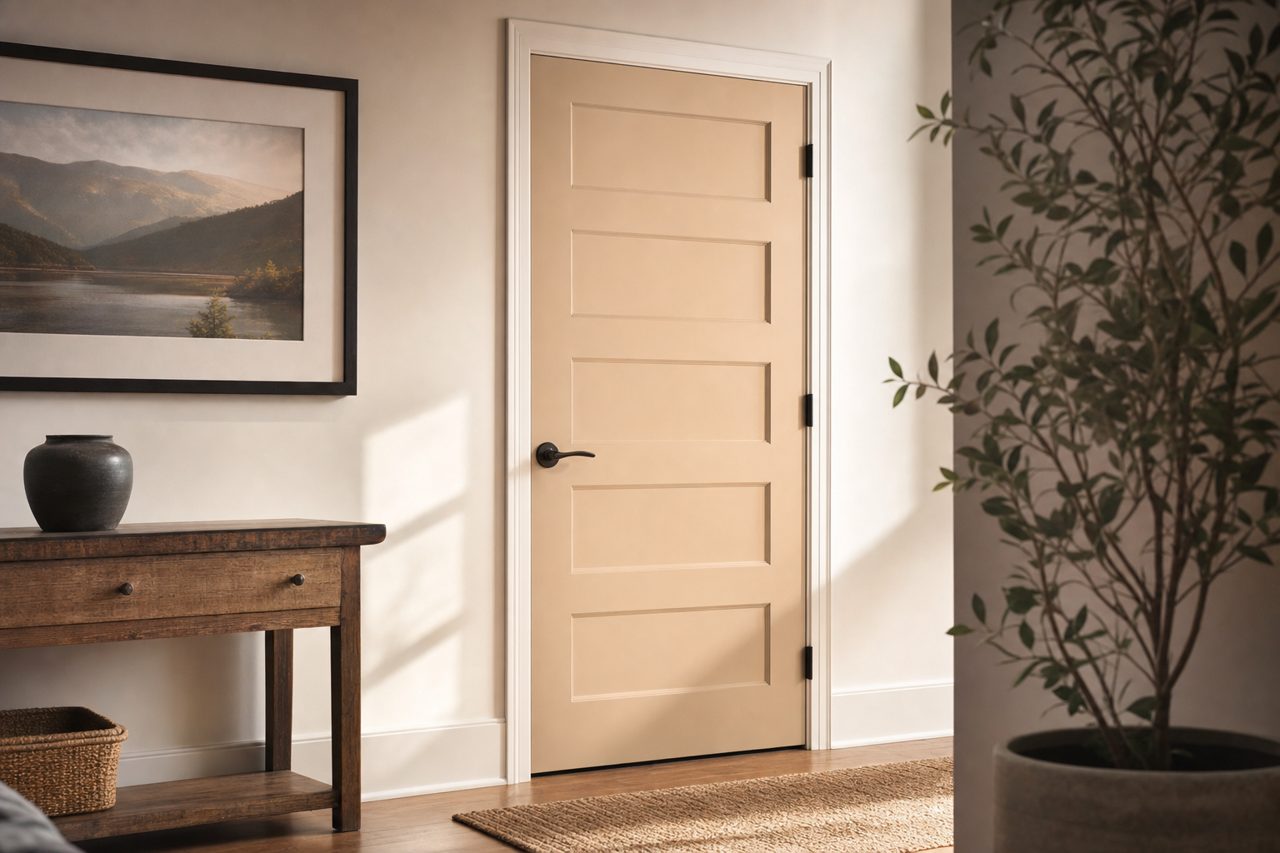 Royal by Benjamin Moore on interior-doors