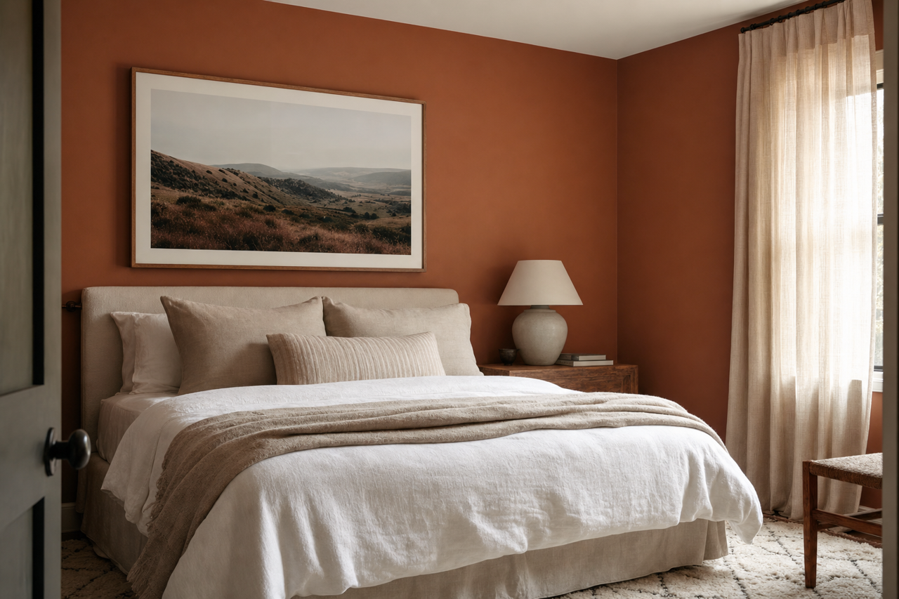 Fallen by Benjamin Moore on interiors