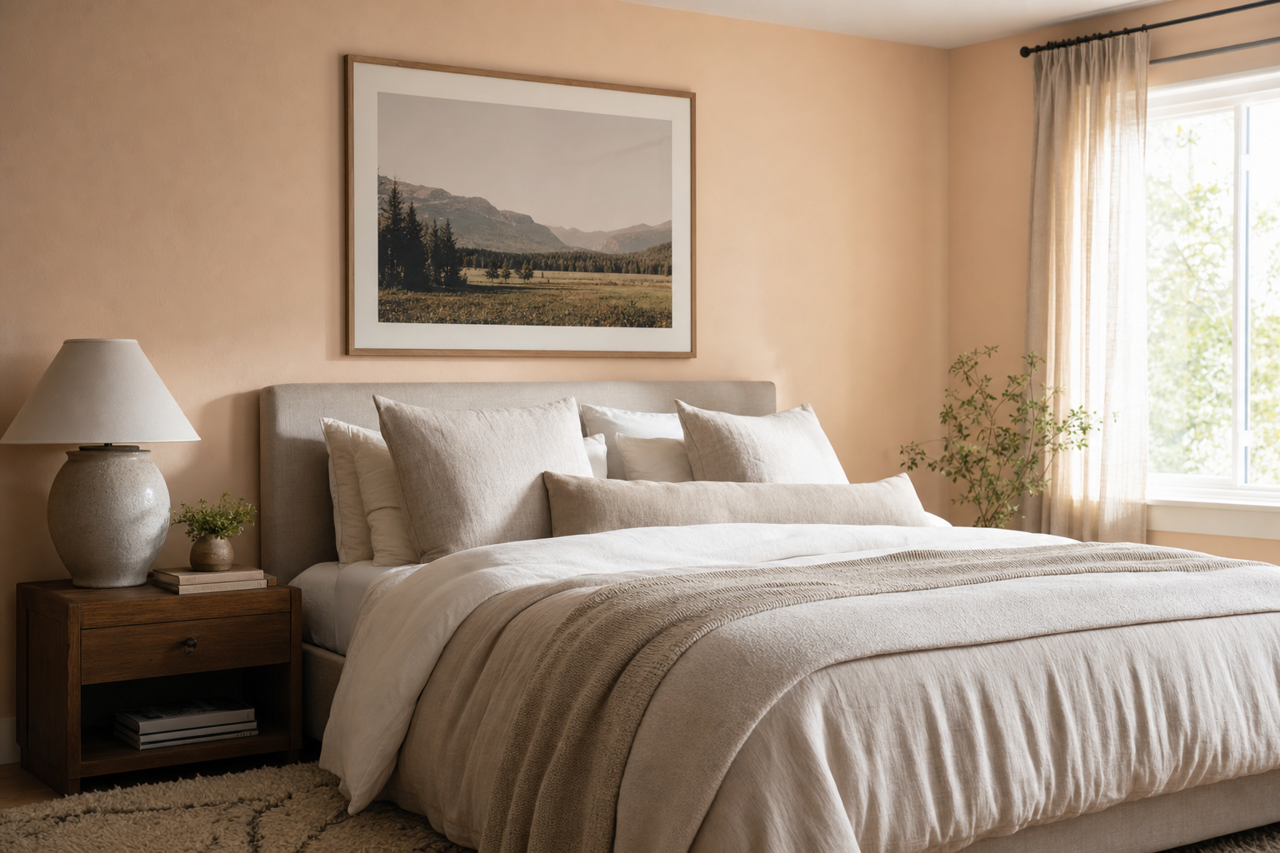 Pinky by Benjamin Moore on interiors