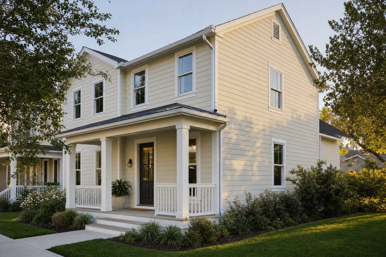Penthouse by Benjamin Moore on exterior