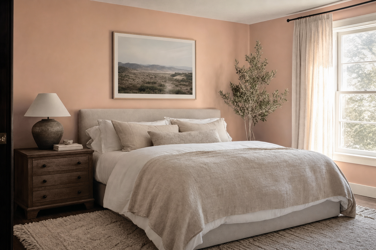 Whipped by Benjamin Moore on interiors