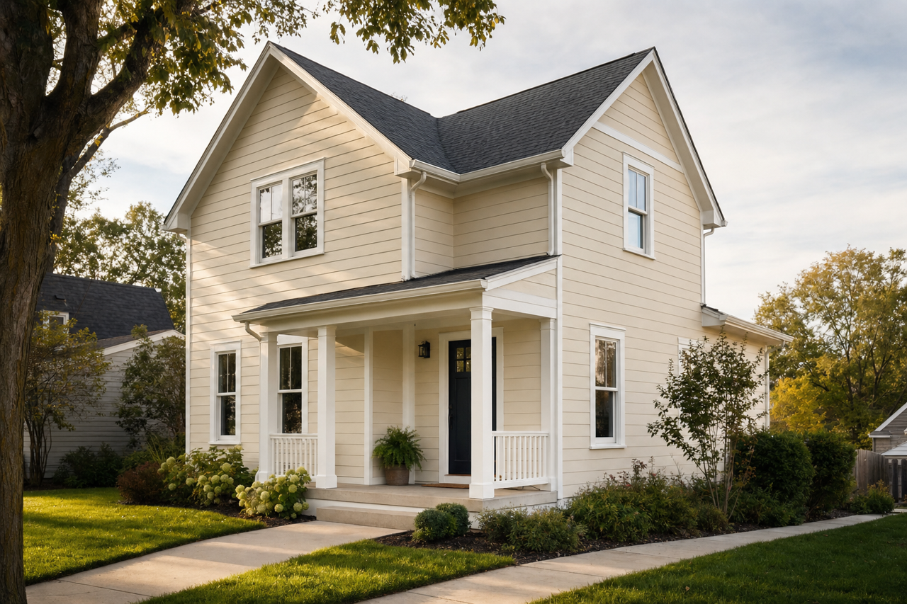 Grandma's by Benjamin Moore on exterior