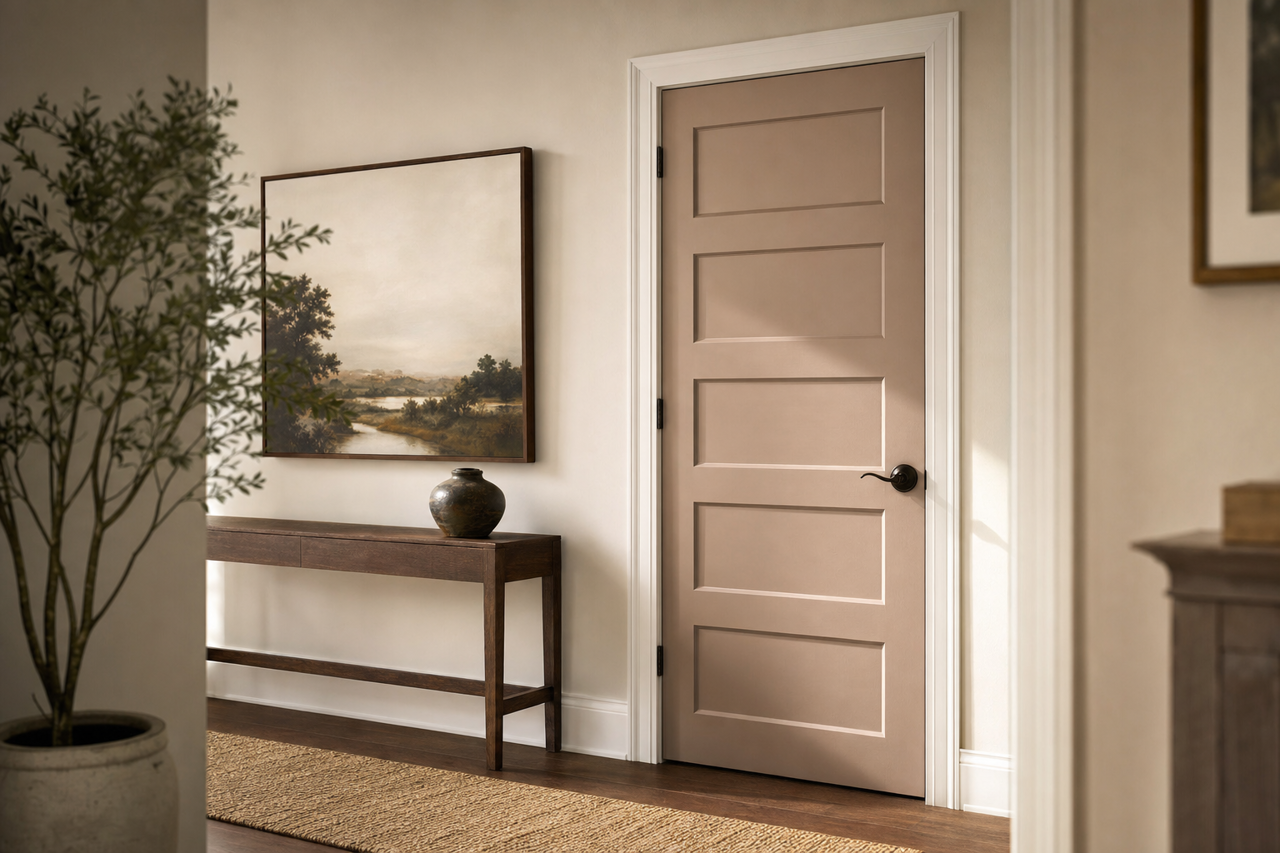 Studio by Benjamin Moore on interior-doors