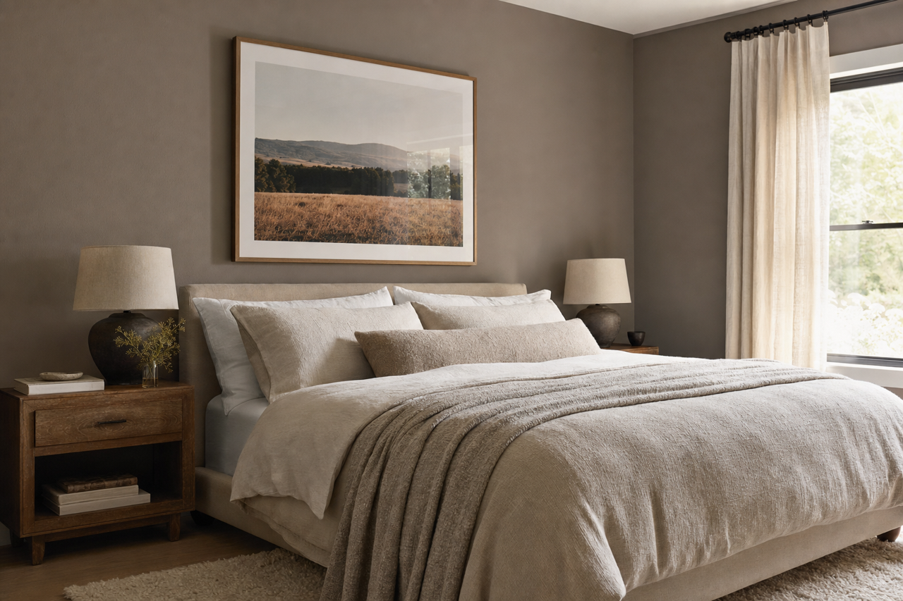 Gotham by Benjamin Moore on interiors