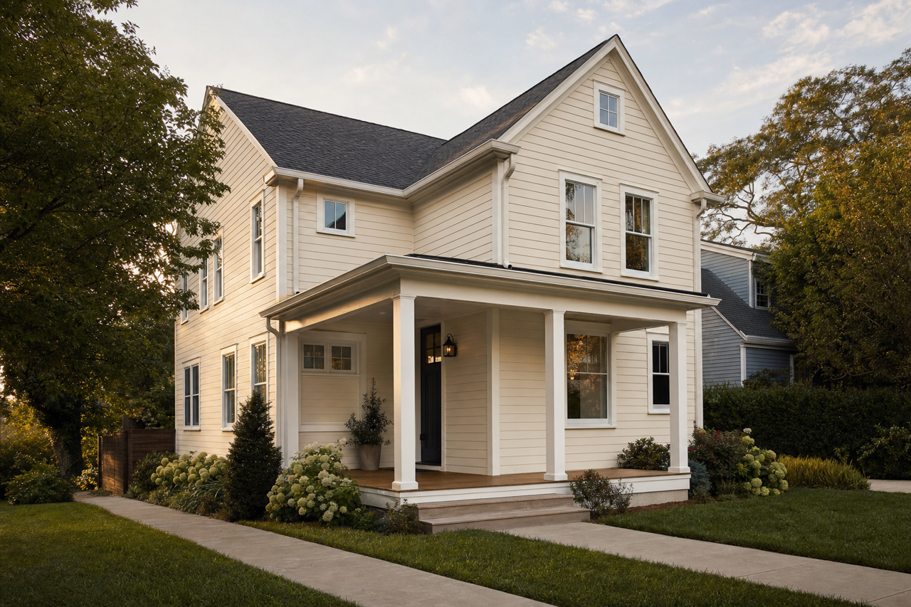 Strand by Benjamin Moore on exterior