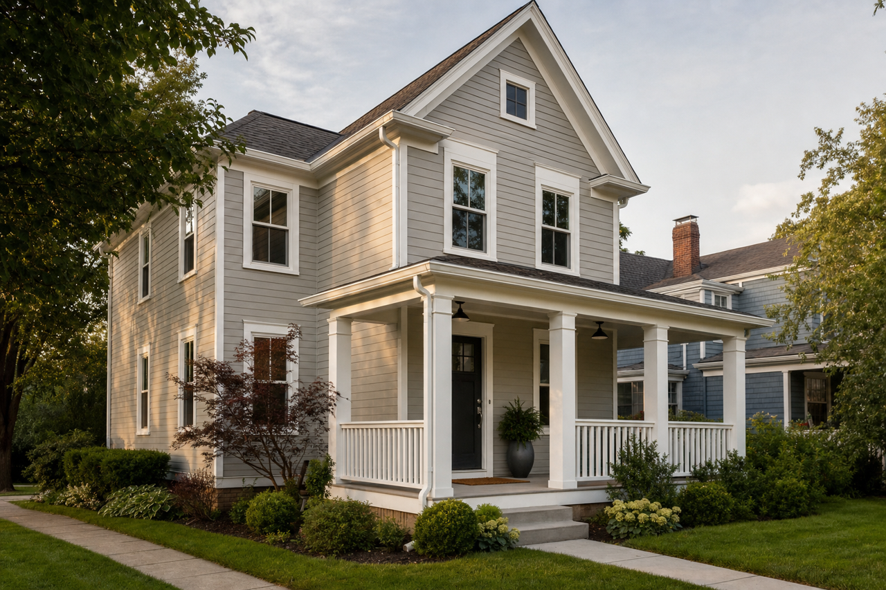 Museum by Benjamin Moore on exterior