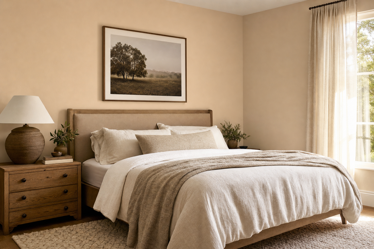 Rocking by Benjamin Moore on interiors