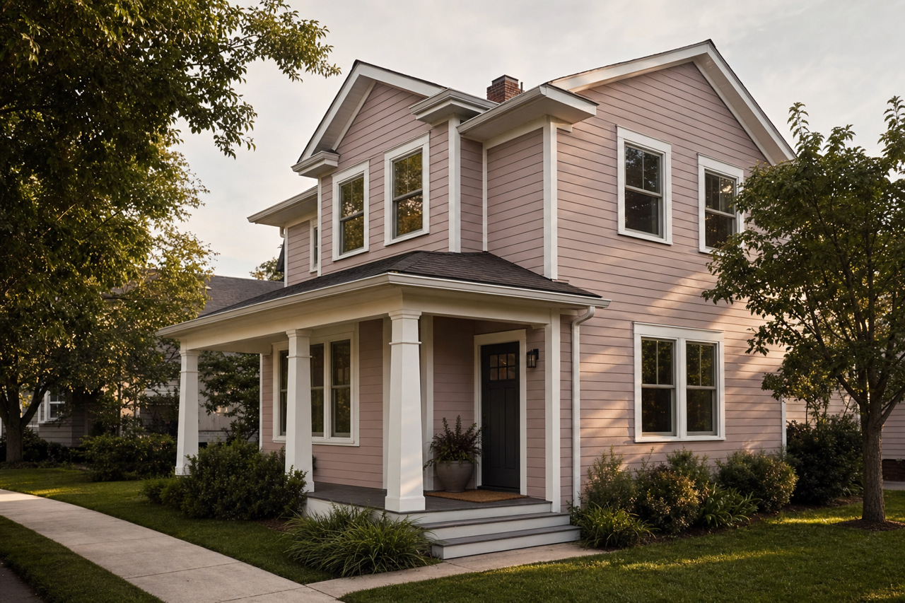 Lost by Benjamin Moore on exterior
