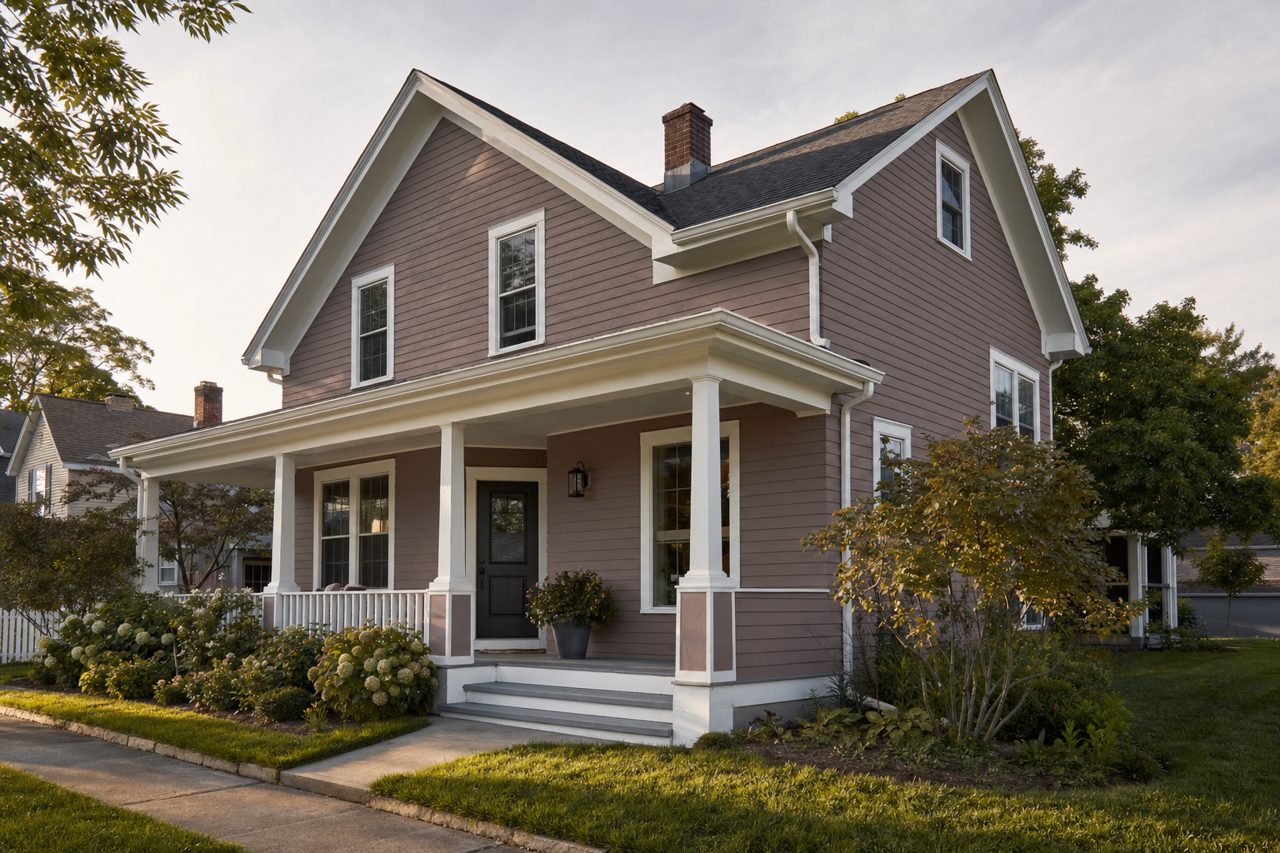 Quietly by Benjamin Moore on exterior