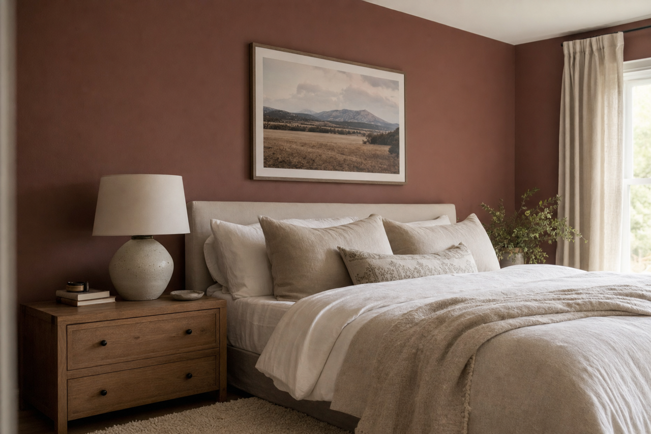 Velvet by Benjamin Moore on interiors