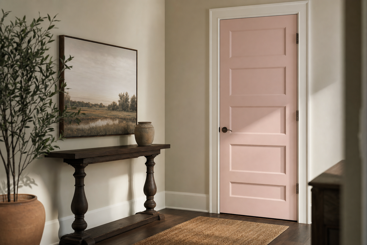 Kept by Benjamin Moore on interior-doors