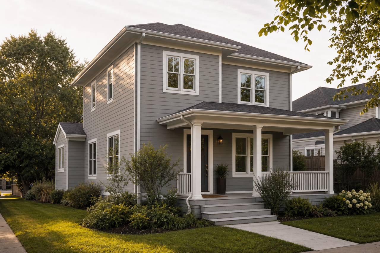 Street by Benjamin Moore on exterior