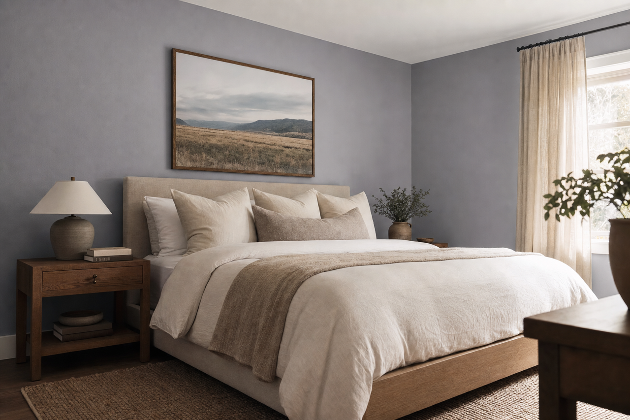 Faded by Benjamin Moore on interiors