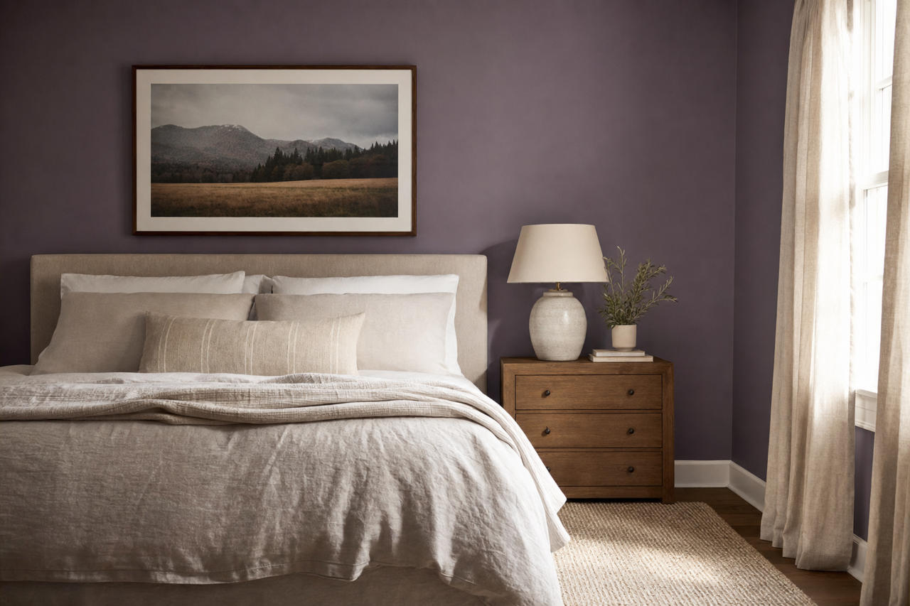 Pinot by Benjamin Moore on interiors