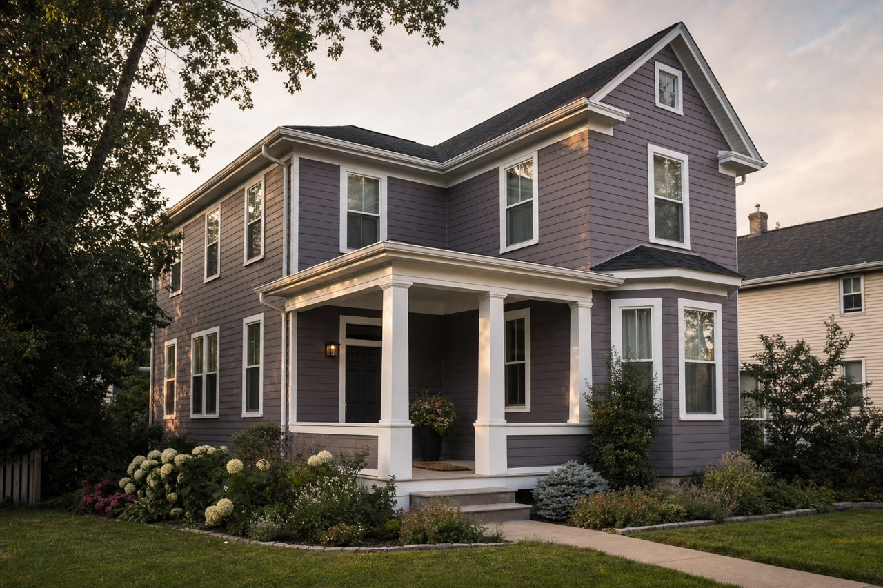 Wild by Benjamin Moore on exterior