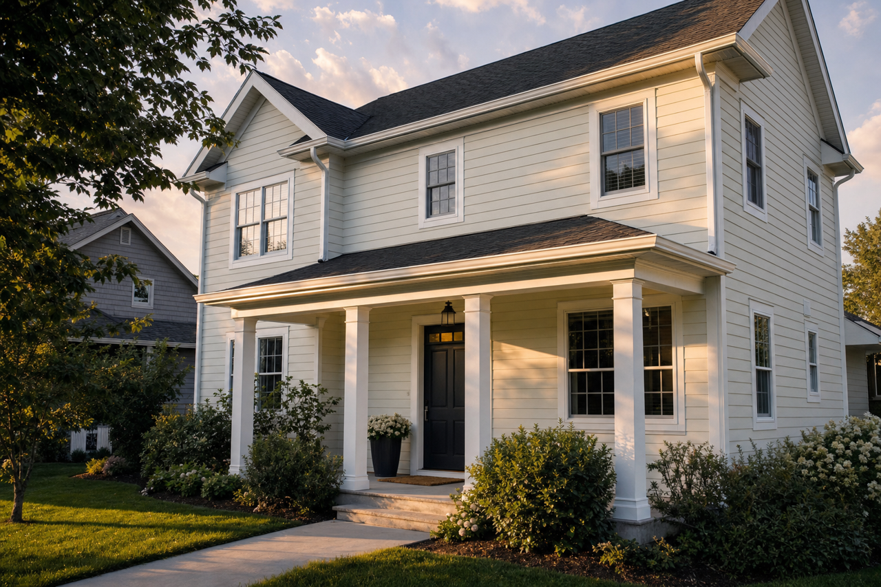 Paper by Benjamin Moore on exterior