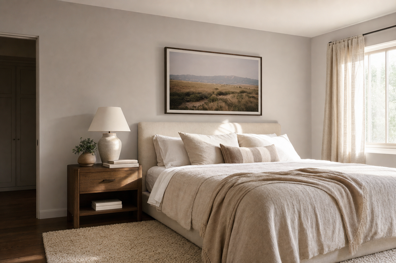 Through by Benjamin Moore on interiors