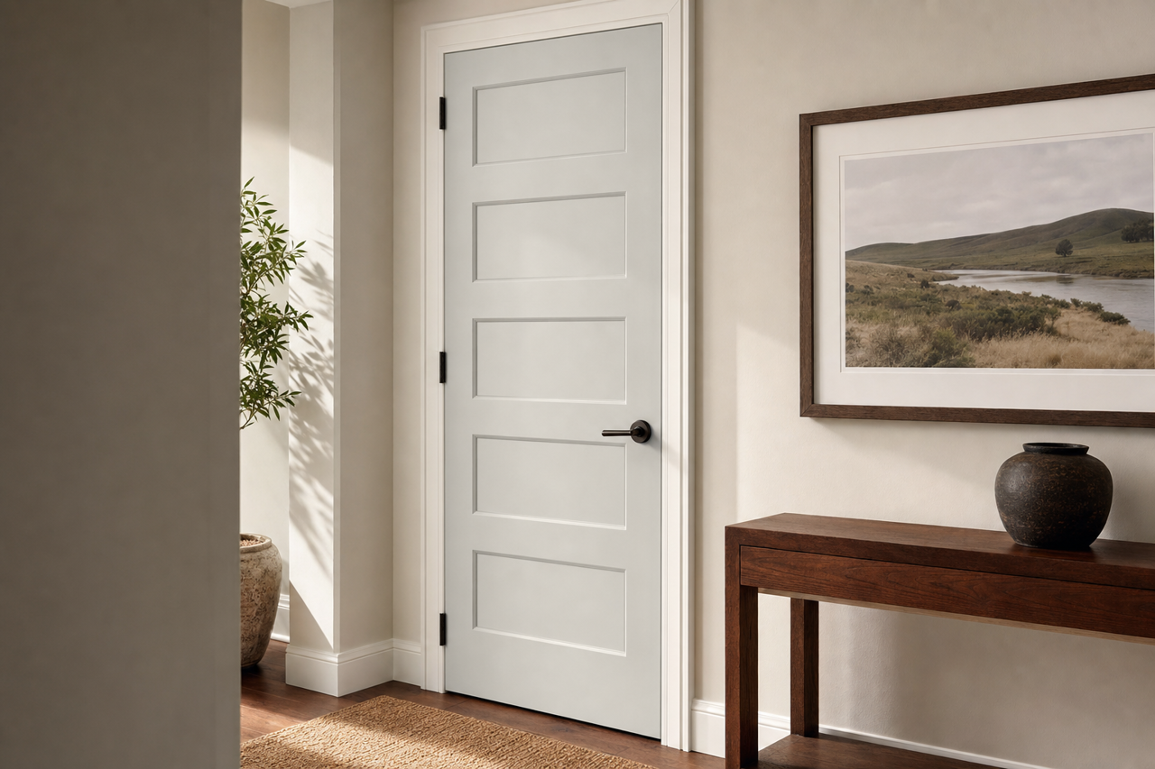 Perspective® by Benjamin Moore on interior-doors