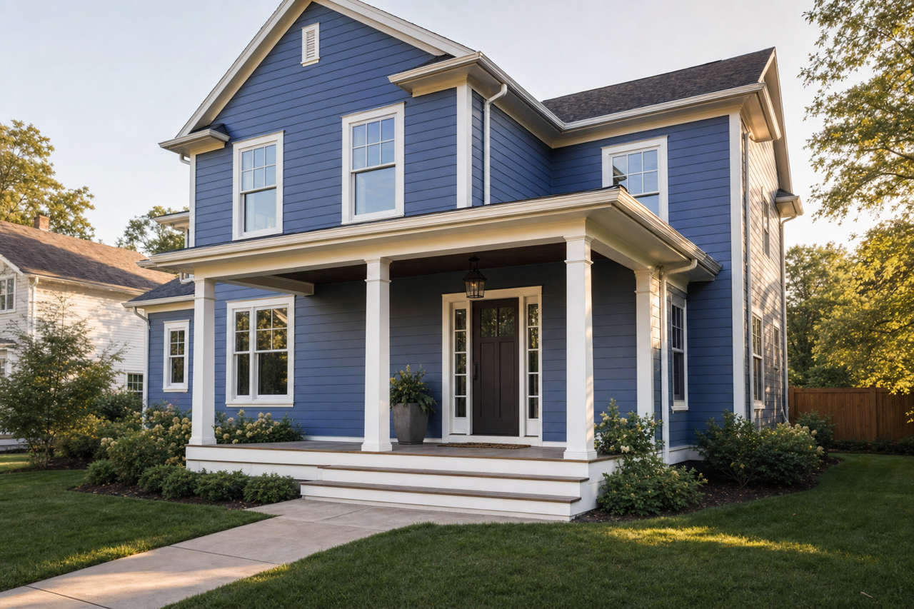 Fancy by Benjamin Moore on exterior
