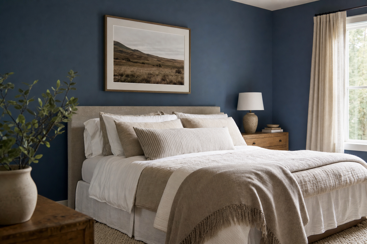 Indi by Benjamin Moore on interiors